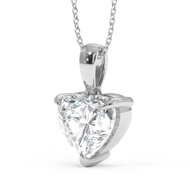 Platinum Georgia Pendant