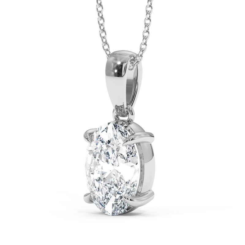 Platinum Georgia Pendant