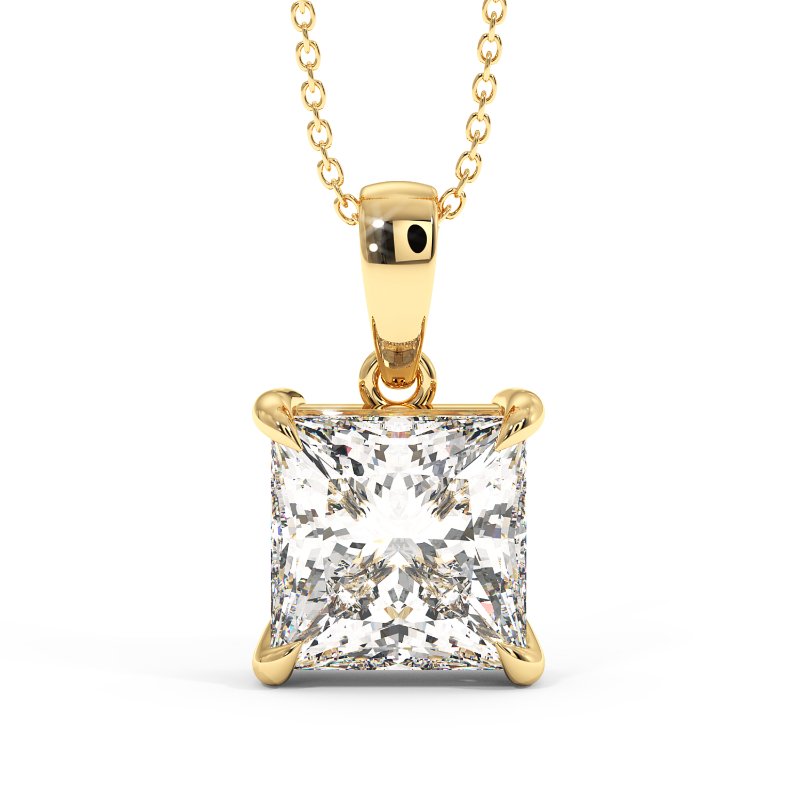 18K Yellow Gold Georgia Pendant