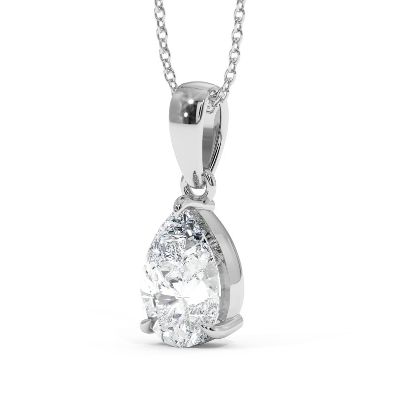 Platinum Georgia Pendant