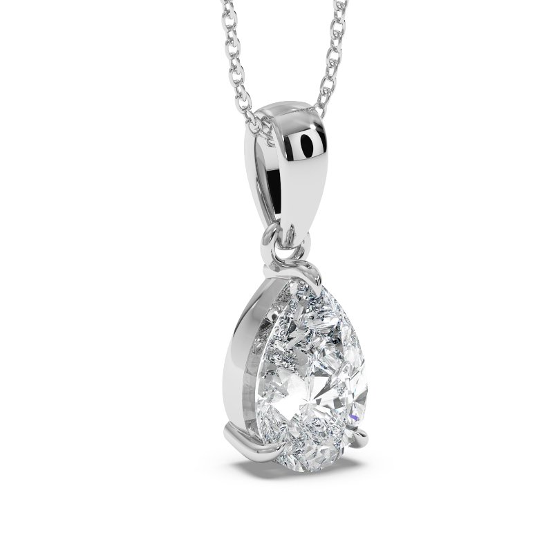 Platinum Georgia Pendant