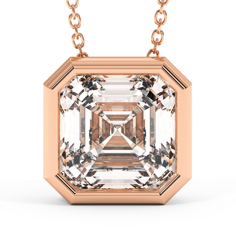 18K Rose Gold Sabrina Necklace