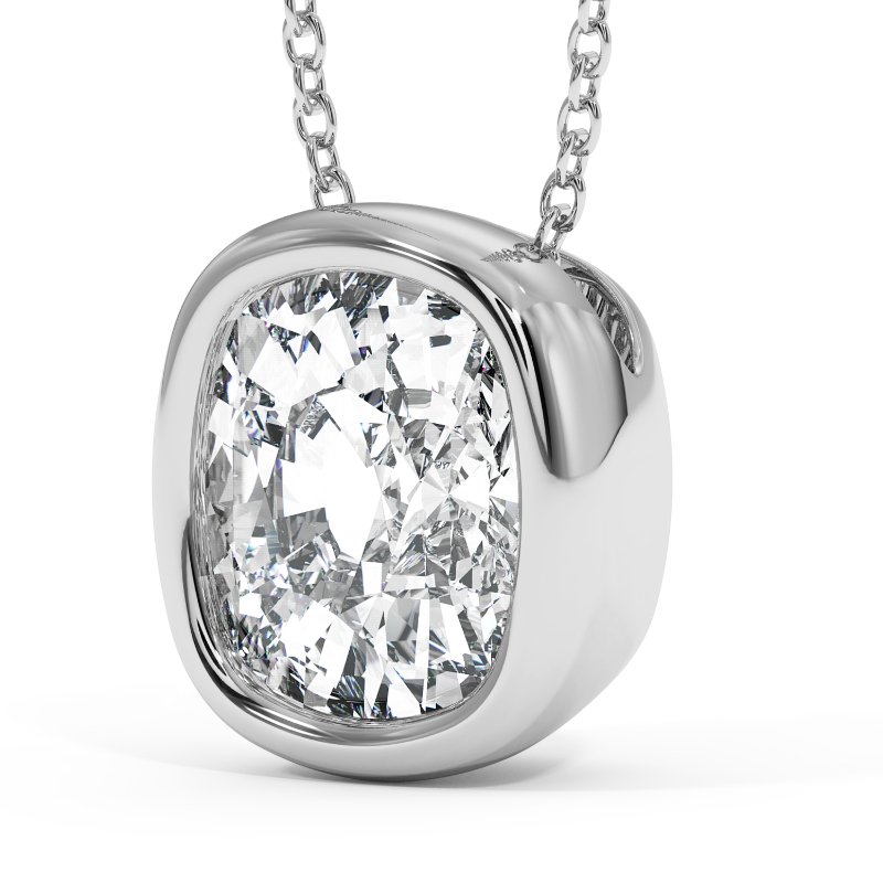 18K White Gold Sabrina Necklace