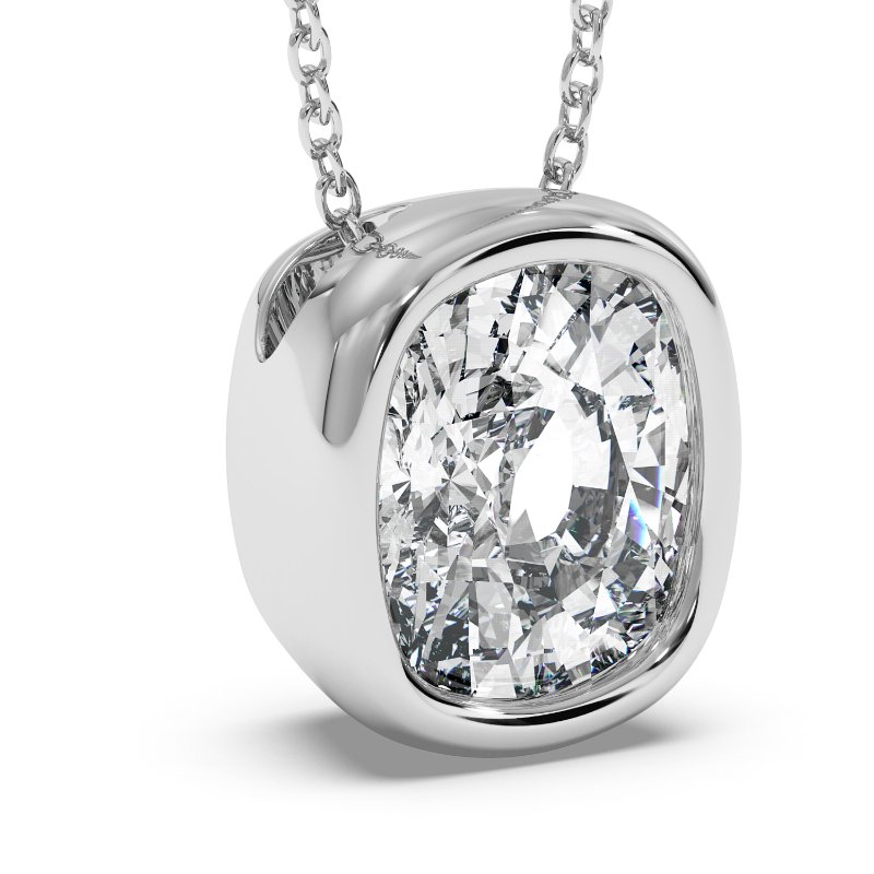 18K White Gold Sabrina Necklace