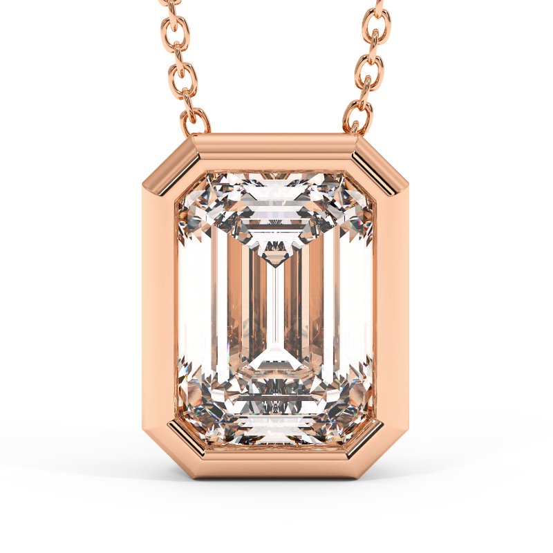 18K Rose Gold Sabrina Necklace