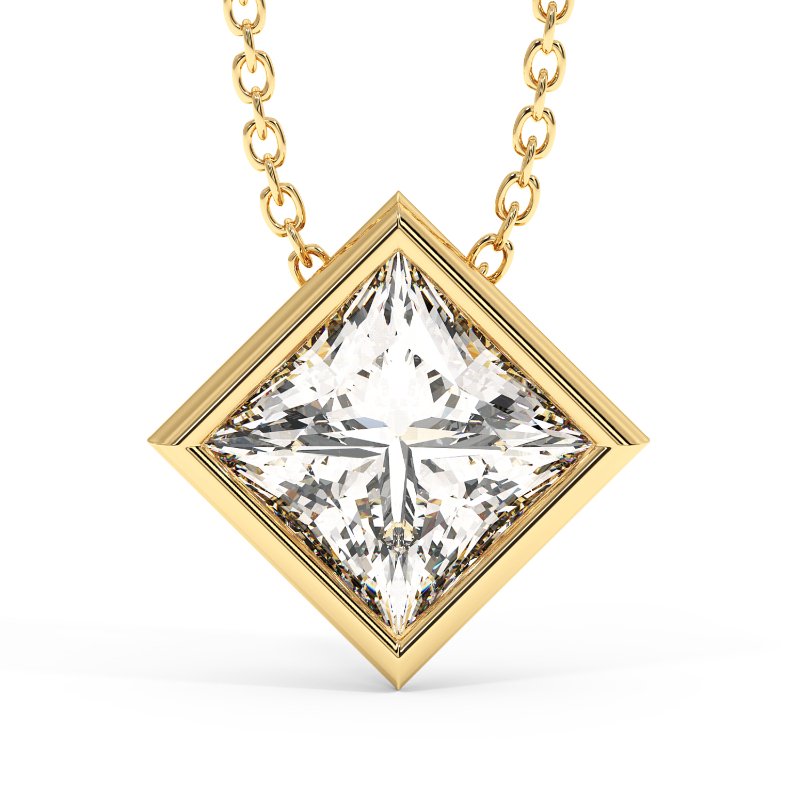 18K Yellow Gold Sabrina Necklace