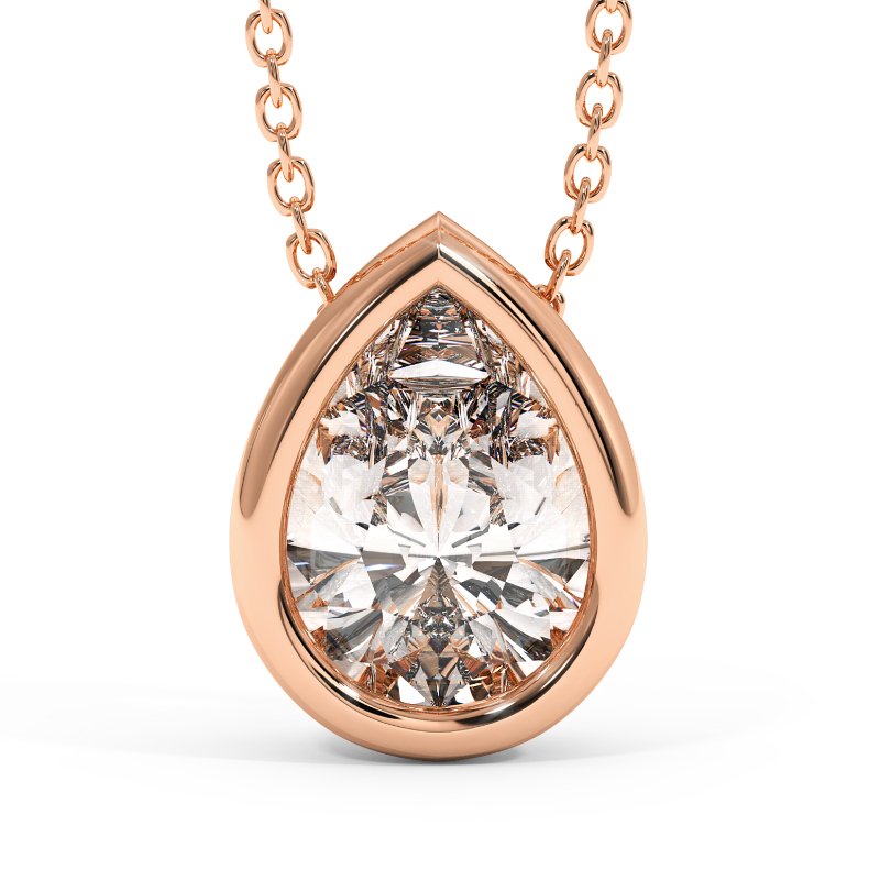 18K Rose Gold Sabrina Necklace
