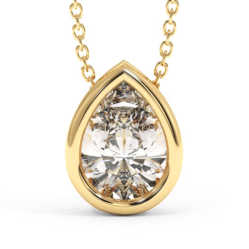 18K Yellow Gold Sabrina Necklace