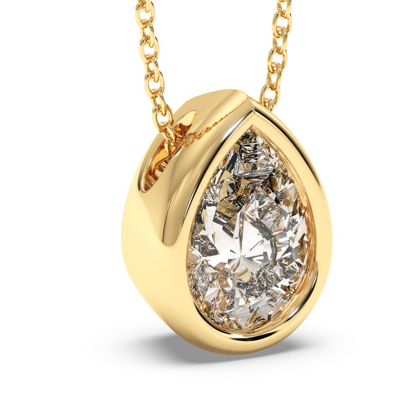 18K Yellow Gold Sabrina Necklace