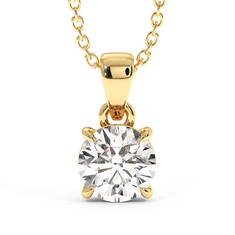 18K Yellow Gold Savannah Pendant