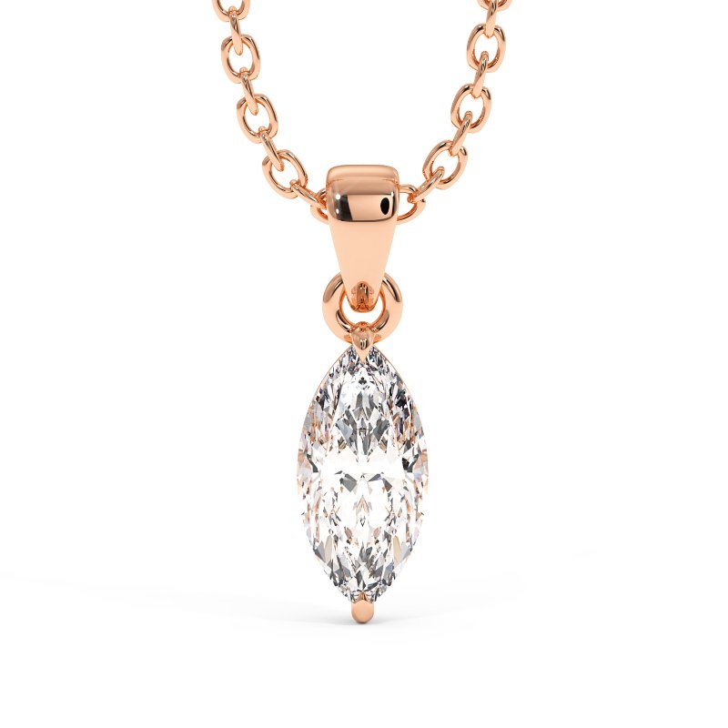 18K Rose Gold Savannah Pendant