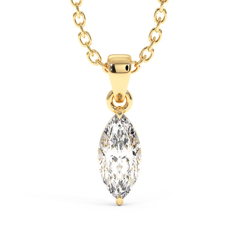 18K Yellow Gold Savannah Pendant