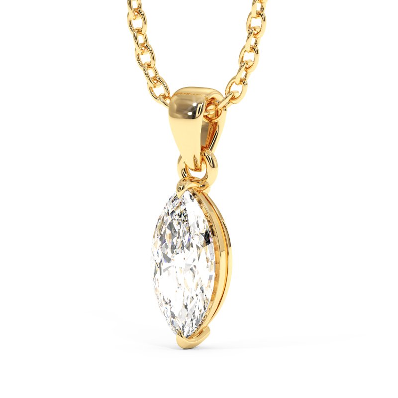 18K Yellow Gold Savannah Pendant