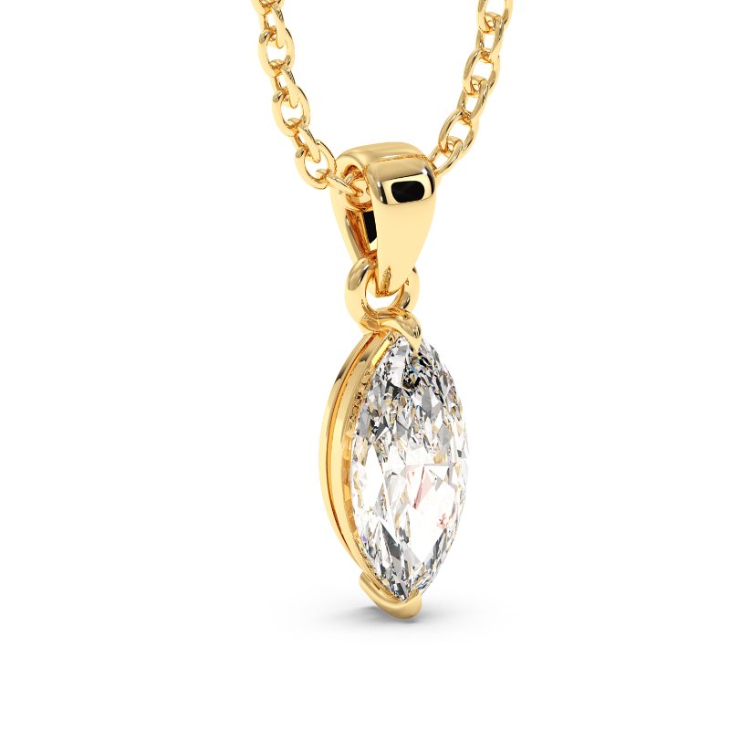 18K Yellow Gold Savannah Pendant