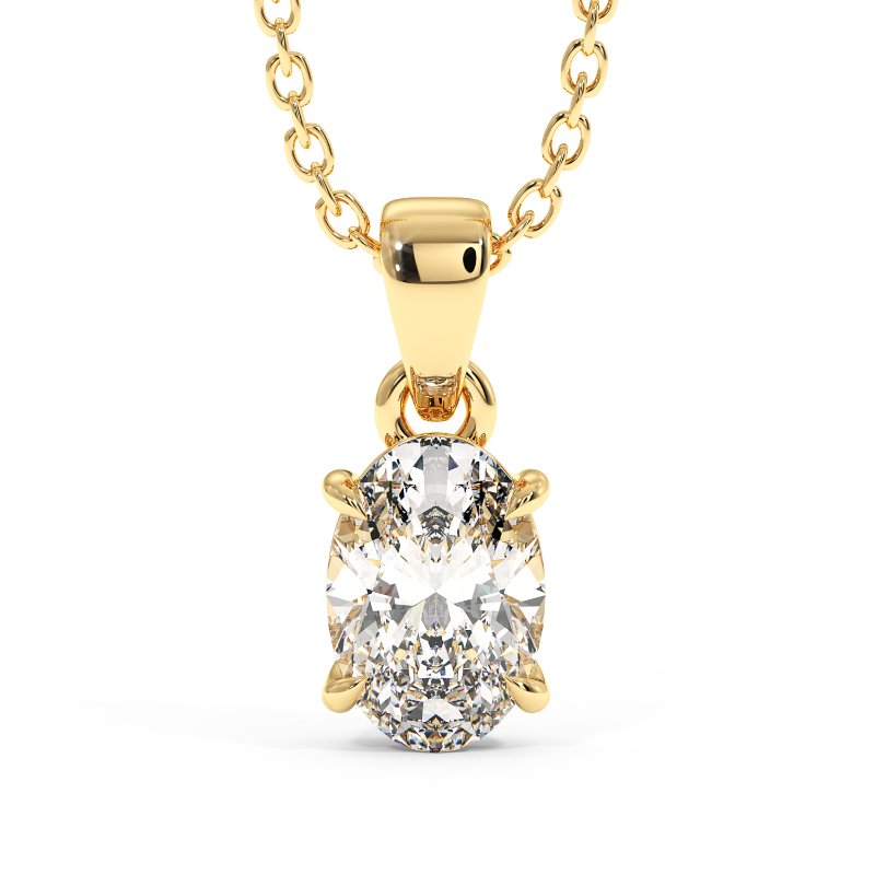 18K Yellow Gold Savannah Pendant