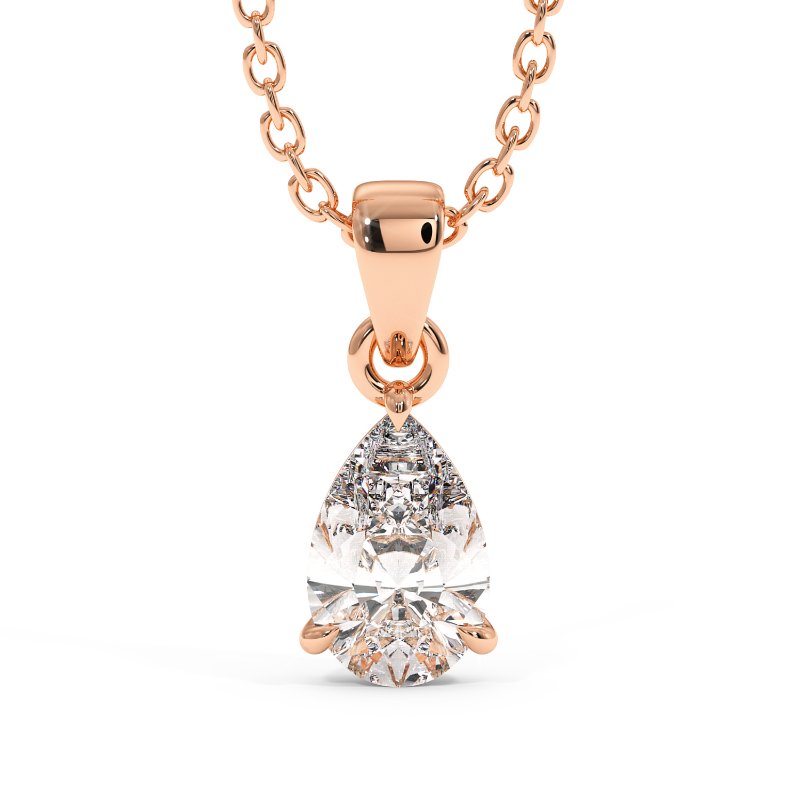 18K Rose Gold Savannah Pendant