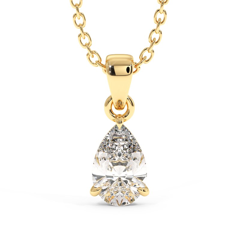 18K Yellow Gold Savannah Pendant