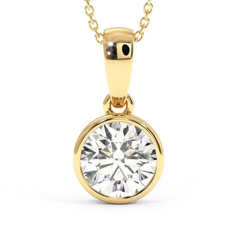 18K Yellow Gold Charlotte Pendant