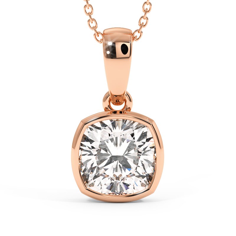 18K Rose Gold Charlotte Pendant