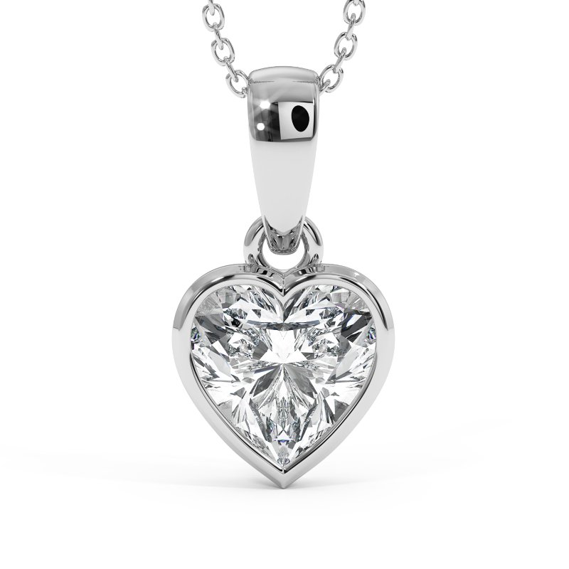 Platinum Charlotte Pendant