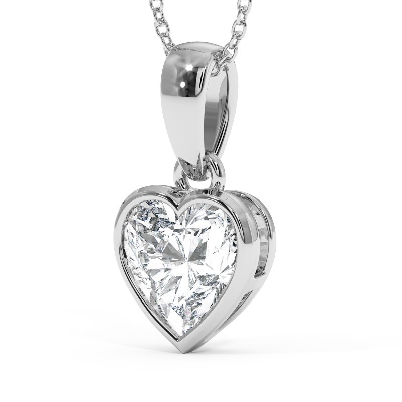 Platinum Charlotte Pendant