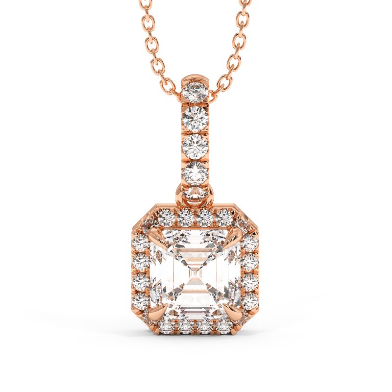 18K Rose Gold London Pendant