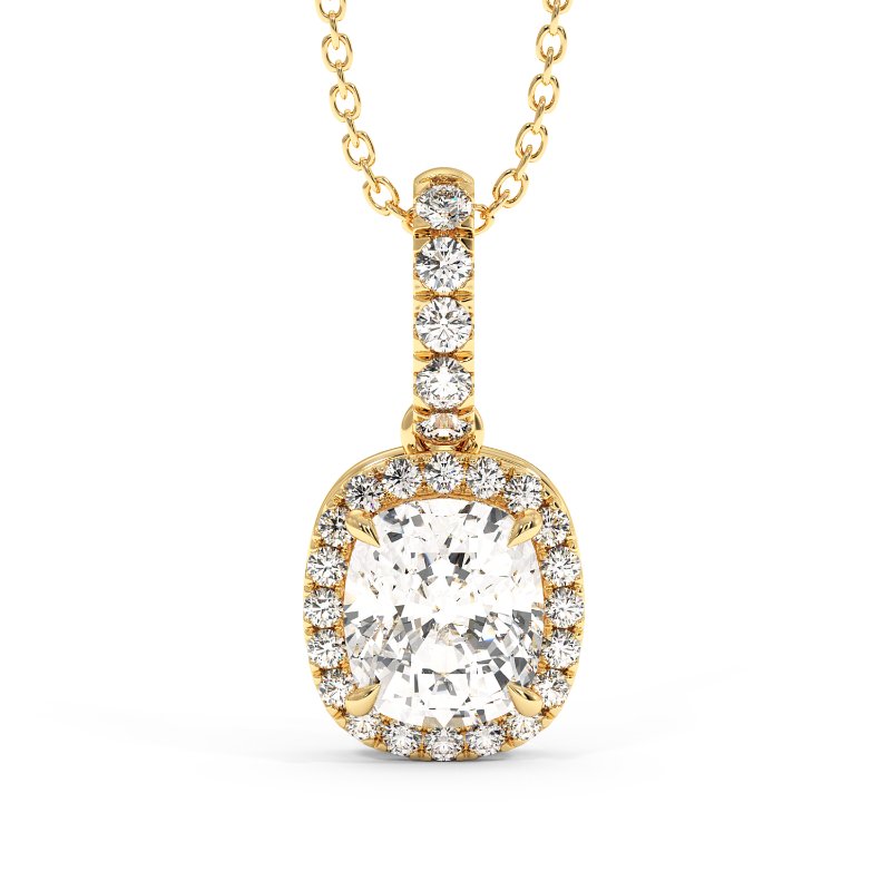 18K Yellow Gold London Pendant