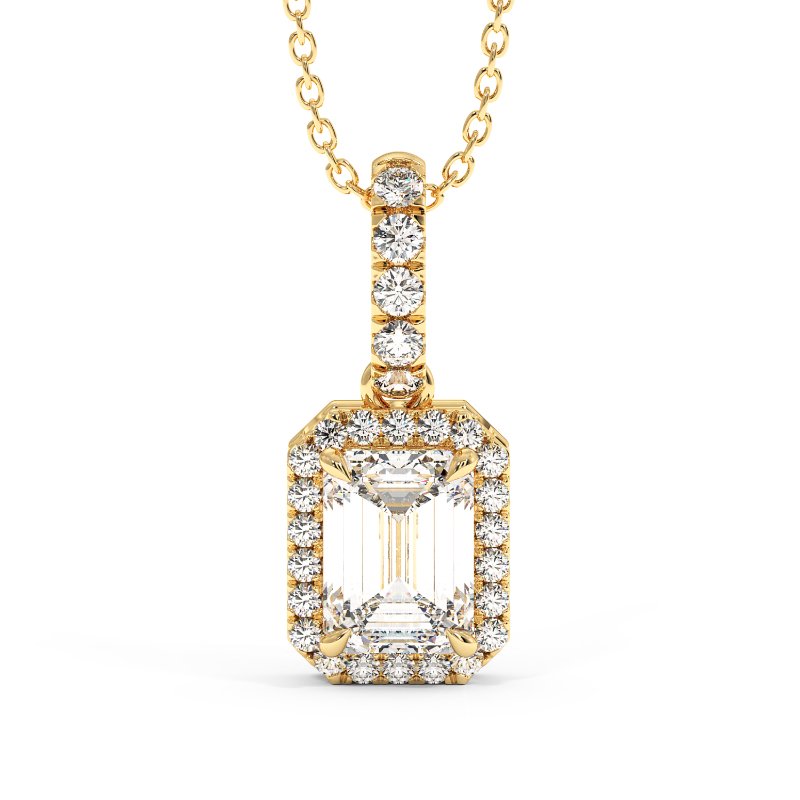 18K Yellow Gold London Pendant