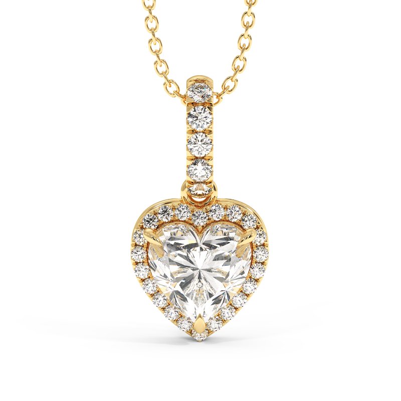 18K Yellow Gold London Pendant