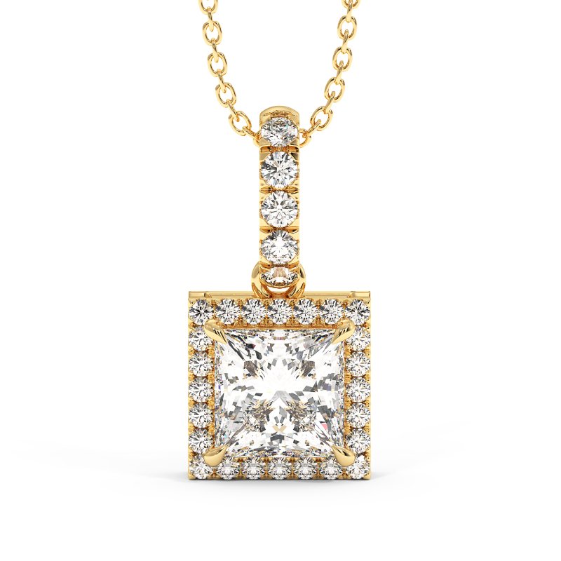 18K Yellow Gold London Pendant