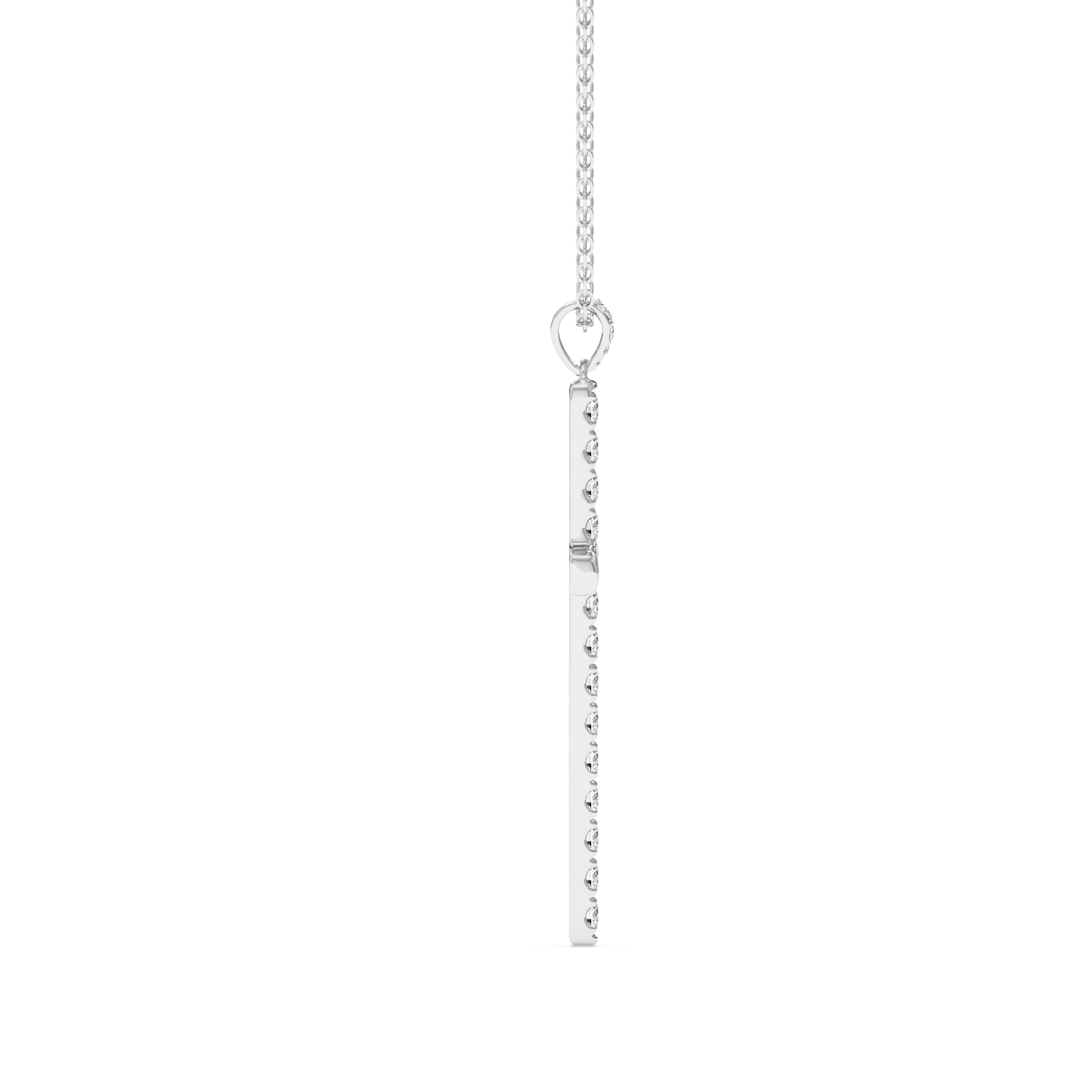 Platinum Cross Pendant