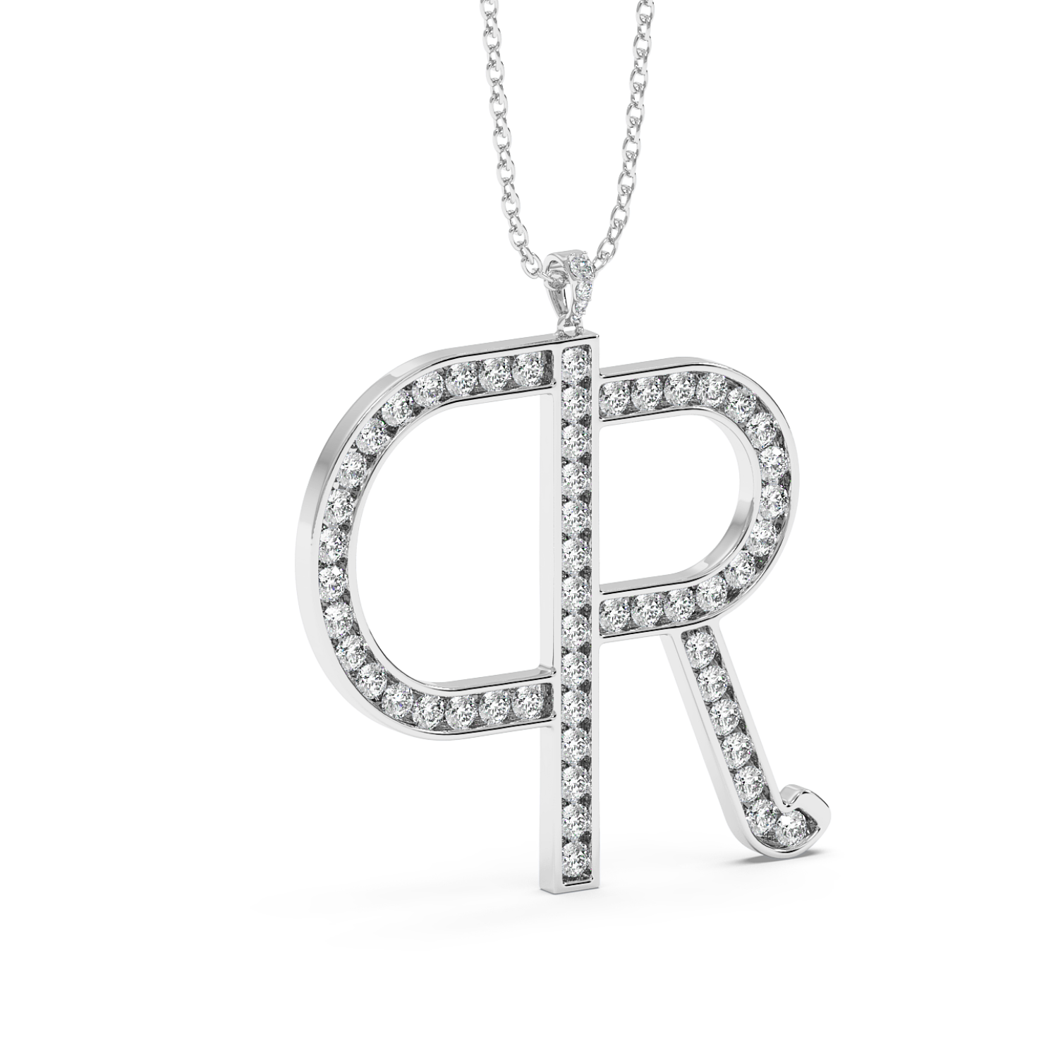 Platinum Designer Pendant