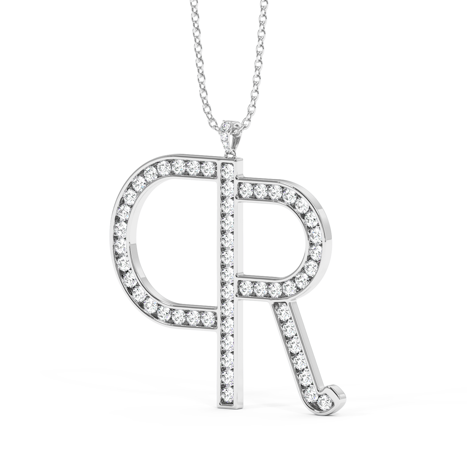 Platinum Designer Pendant
