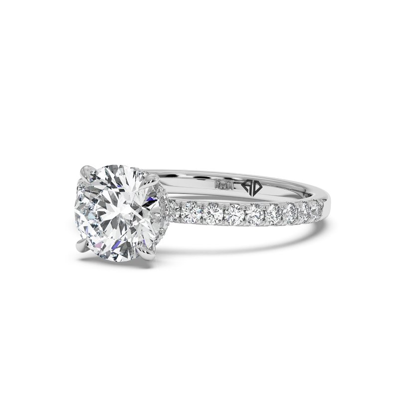 18K White Gold Isadora Engagement Ring