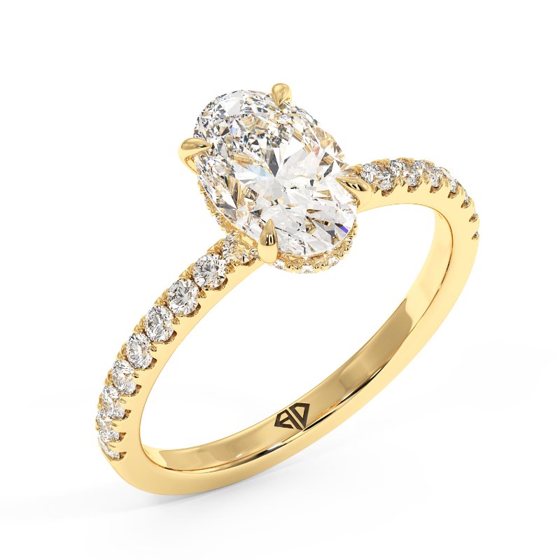 18K Yellow Gold Isadora Engagement Ring