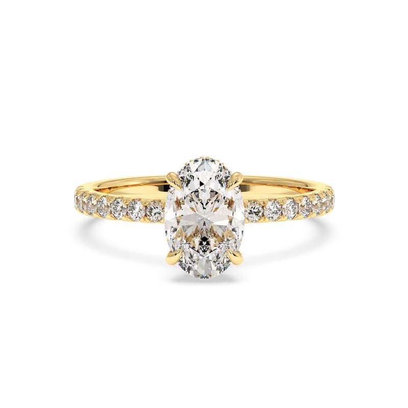 18K Yellow Gold Isadora Engagement Ring