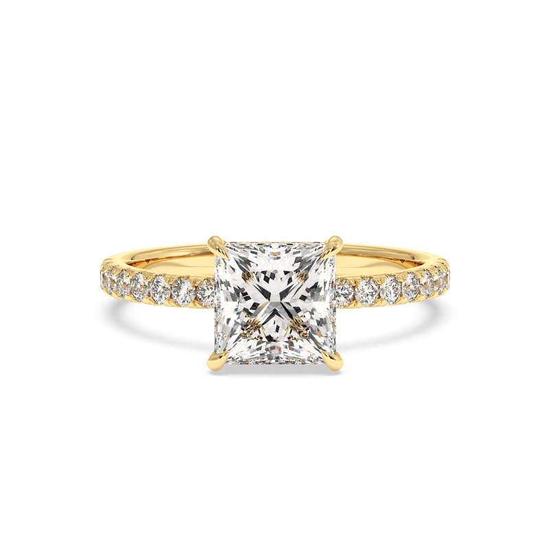 18K Yellow Gold Isadora Engagement Ring