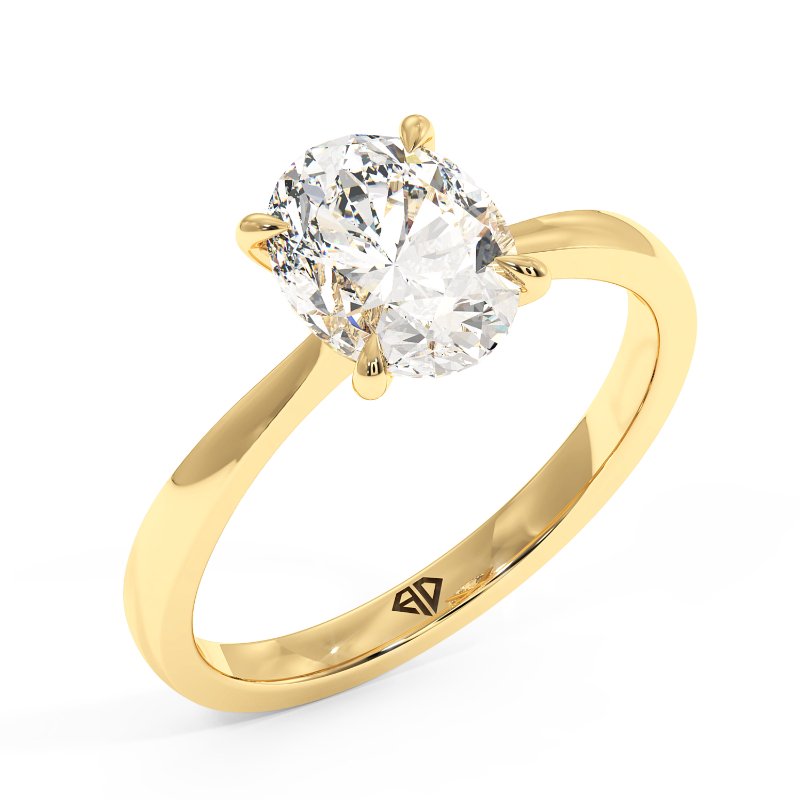 18K Yellow Gold Giselle Engagement Ring