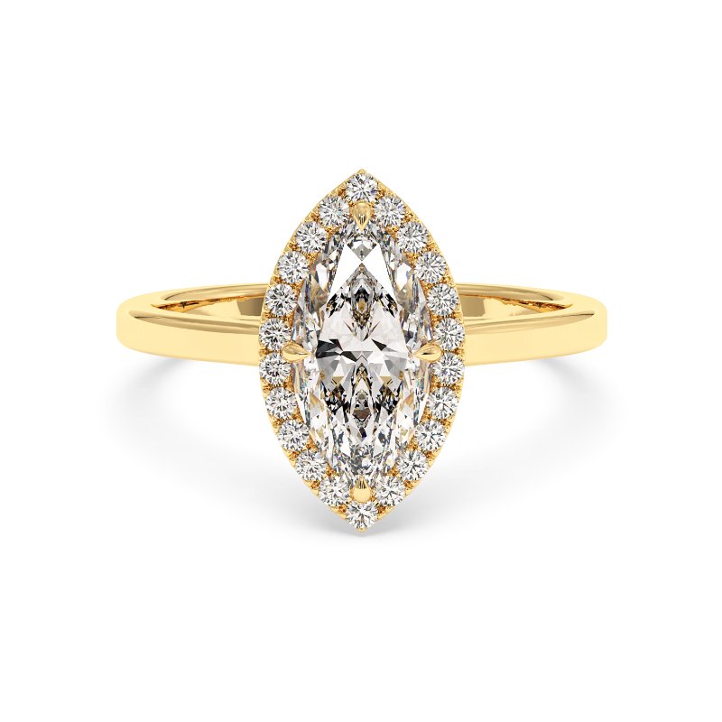 18K White Gold Layla Engagement Ring
