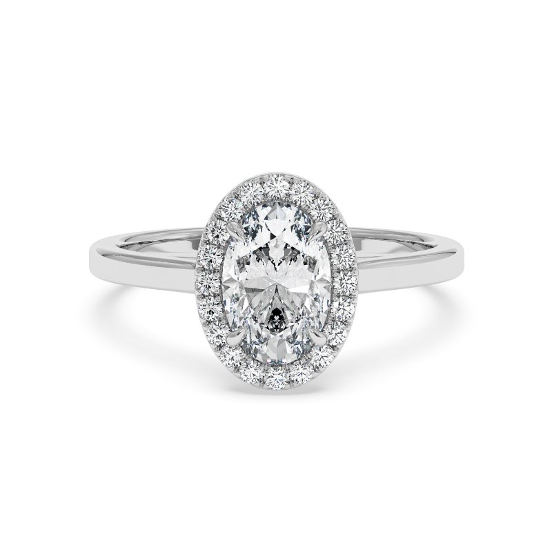 18K White Gold Layla Engagement Ring