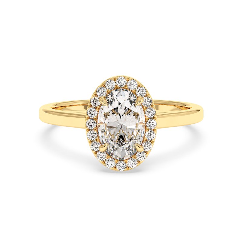 18K White Gold Layla Engagement Ring
