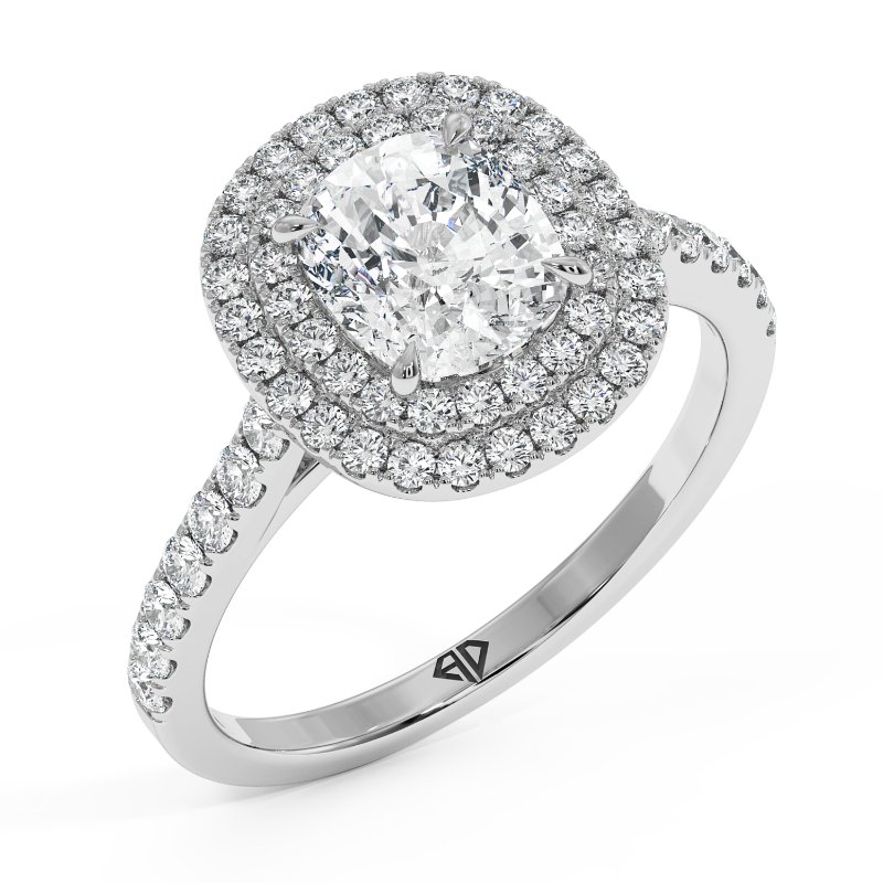Platinum Eva Engagement Ring
