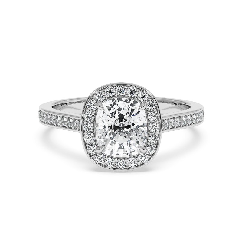 Platinum Lucia Engagement Ring