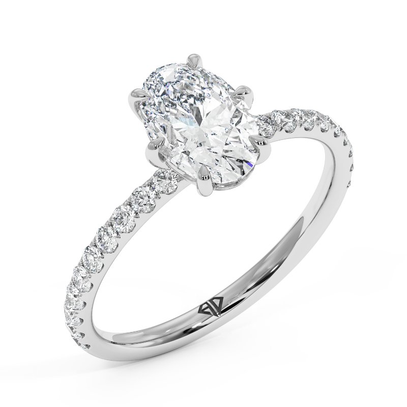 Platinum Amira Engagement Ring