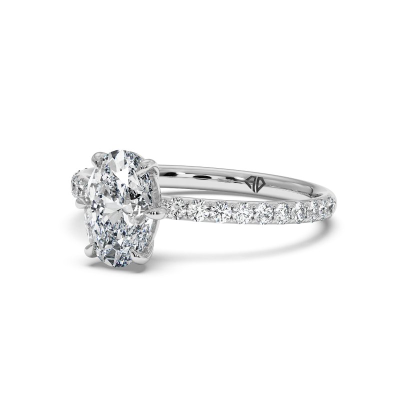 Platinum Amira Engagement Ring