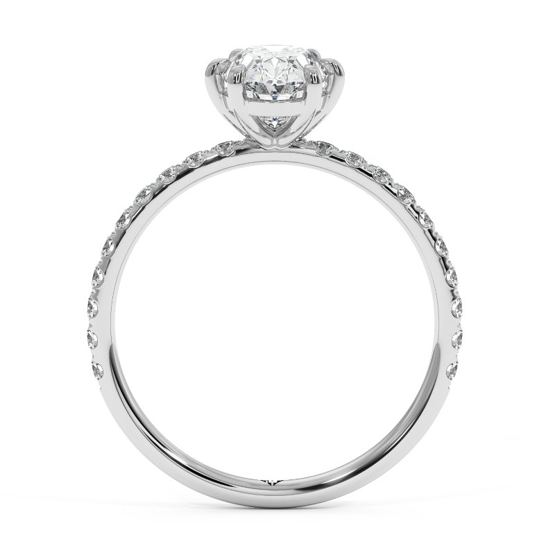 Platinum Amira Engagement Ring