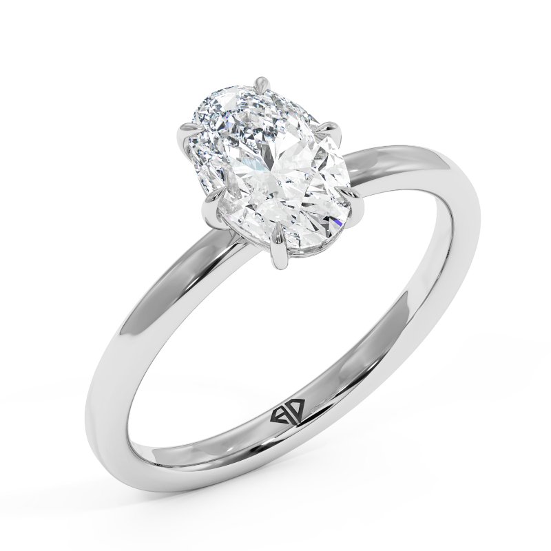 18K White Gold Octavia Engagement Ring