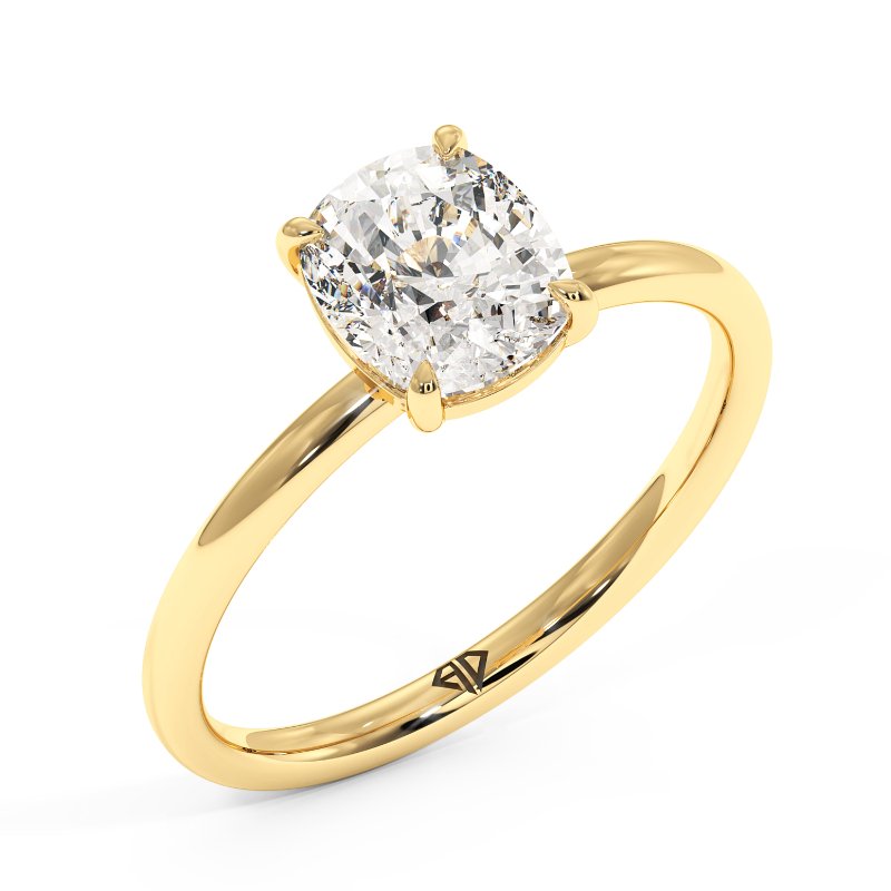 18K Yellow Gold Fiora Engagement Ring