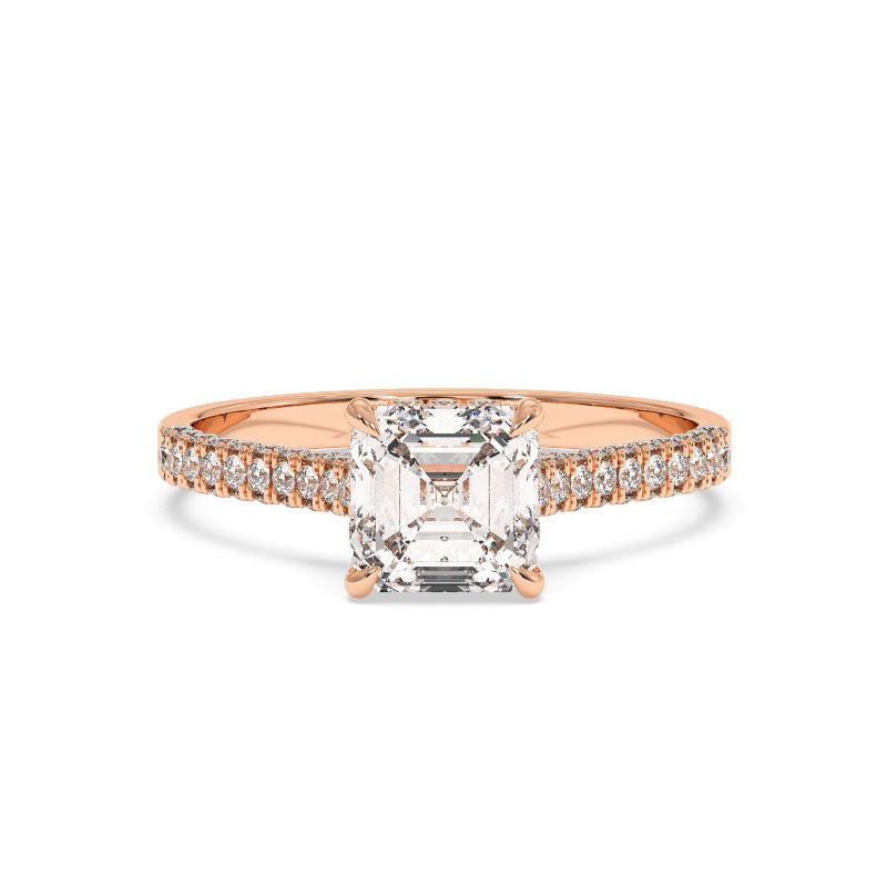 18K White Gold Thea Engagement Ring