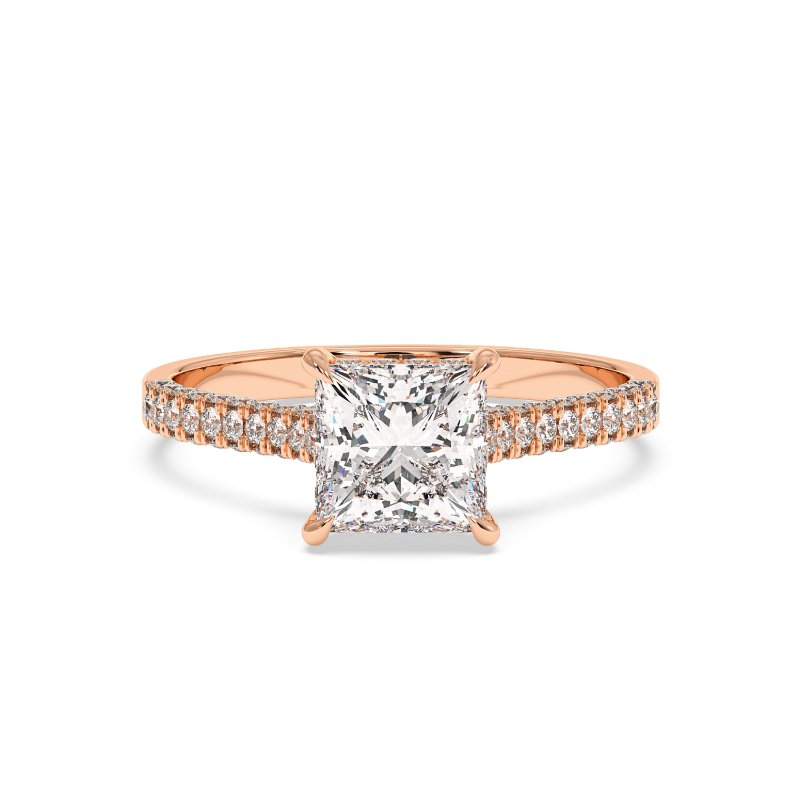 18K White Gold Thea Engagement Ring